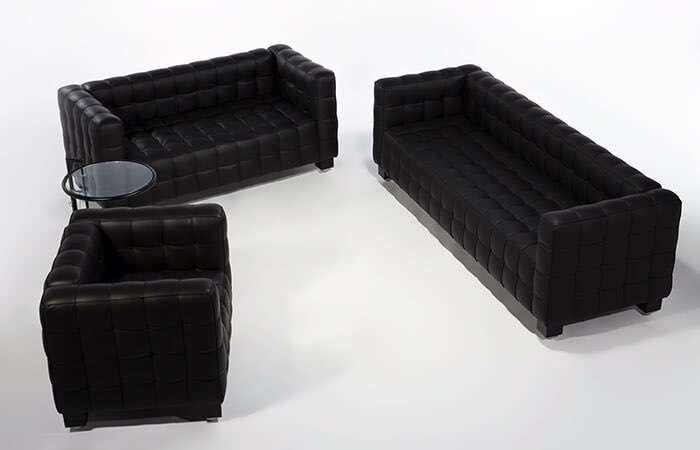 contemporary leahter sofa