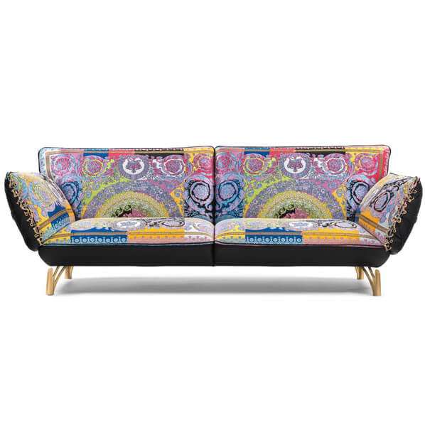Versace  Rhapsody Leather Couch