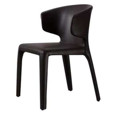 Leather upholstery Dining Chair